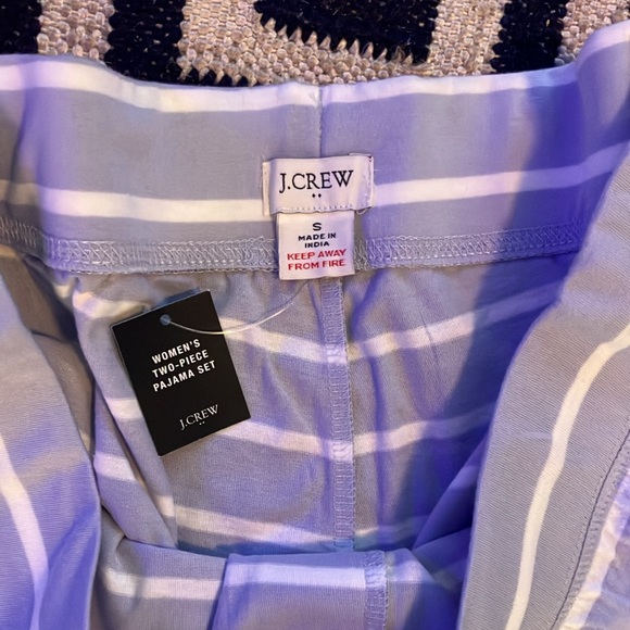 J Crew cotton striped pajama set - Picture 4 of 6